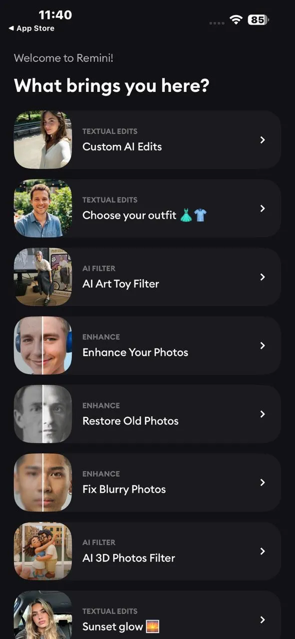 Enhance Photo Screenshot